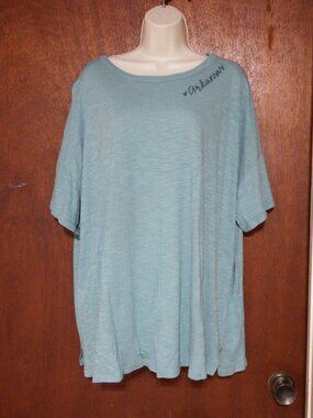 Women's knit short sleeve top (Arkansas) Size 3X